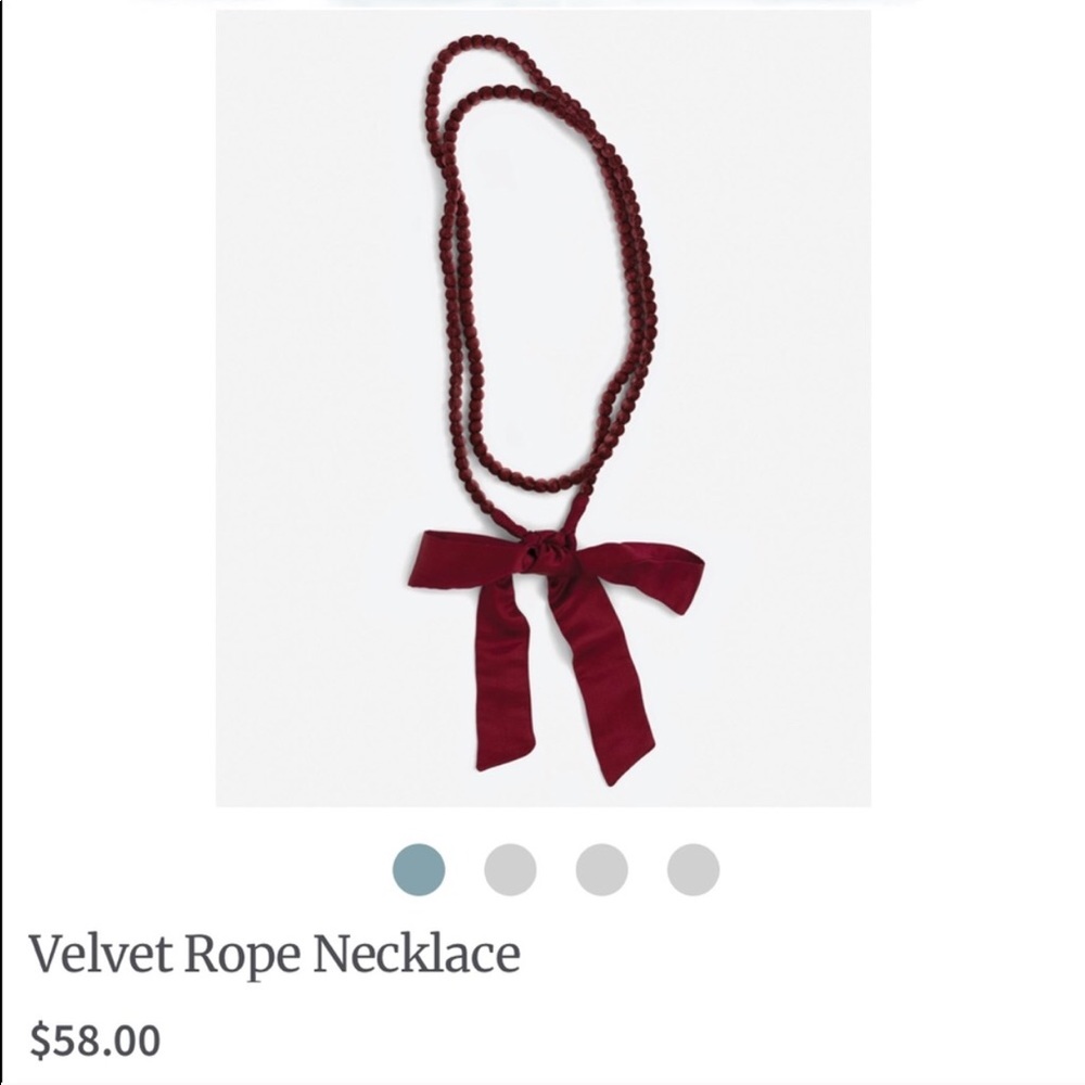 Noonday Collection Velvet Rope Necklace